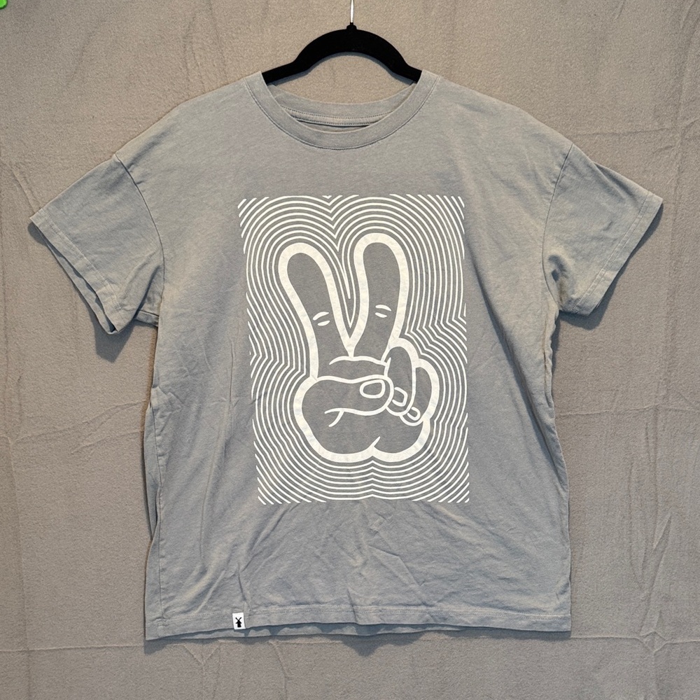 Dutch Bros Gray Cotton T-Shirt